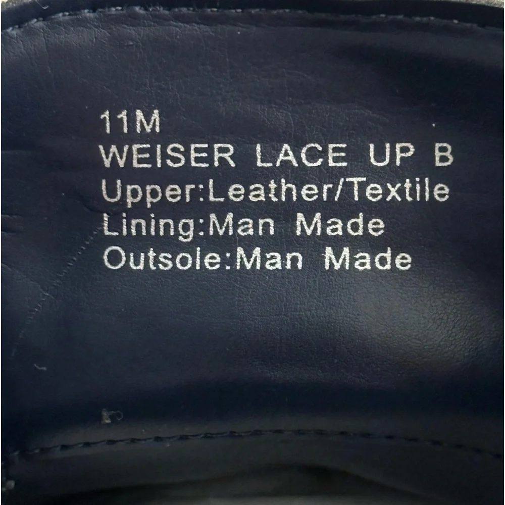 UEC Kenneth Cole Reaction Men's Weiser Perforated Derby Shoes Size 11